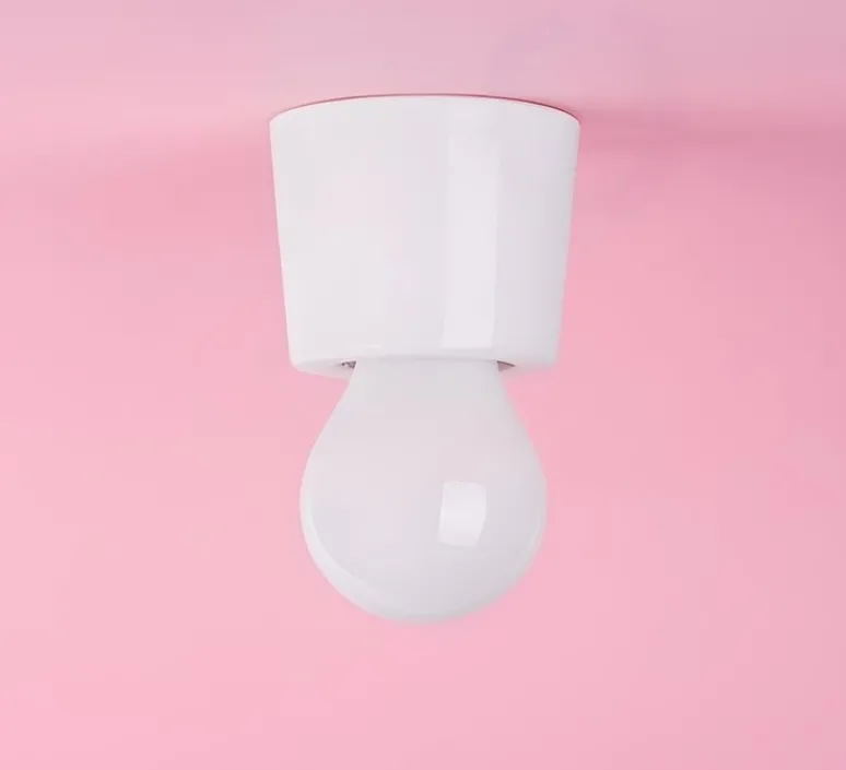 Plafonnier & Spot|Applique*Zangra Applique ou plafonnier, Annie, , Ø7,5cm, H6cm - blanc