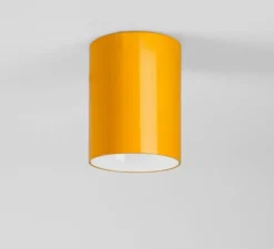 Plafonnier & Spot*Zangra Applique ou plafonnier, Annabelle, , Ø9cm, H11cm - jaune