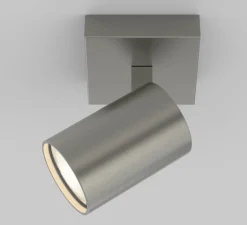 Plafonnier & Spot|Applique*Astro Applique ou plafonnier, Ascoli single, , L8cm, H13cm - Lighting nickel mat