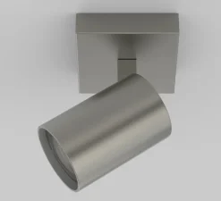 Plafonnier & Spot|Applique*Astro Applique ou plafonnier, Ascoli single, , L8cm, H13cm - Lighting nickel mat