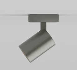 Plafonnier & Spot|Applique*Astro Applique ou plafonnier, Ascoli single, , L8cm, H13cm - Lighting nickel mat