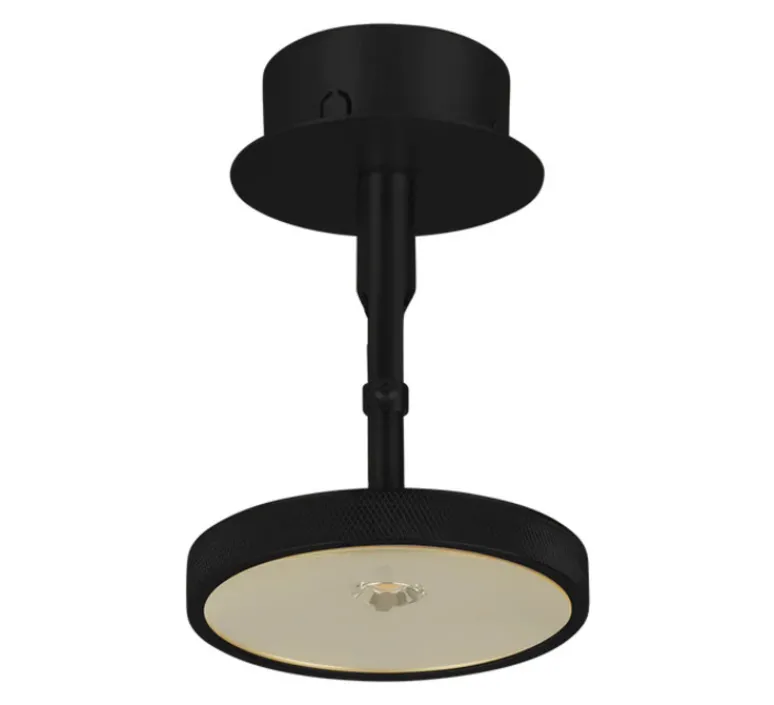 Applique|Plafonnier & Spot*Umage Applique ou plafonnier, Asteria spot, , LED, dim, 3000K, 500 lm, Ø12cm, H14,1cm - noir
