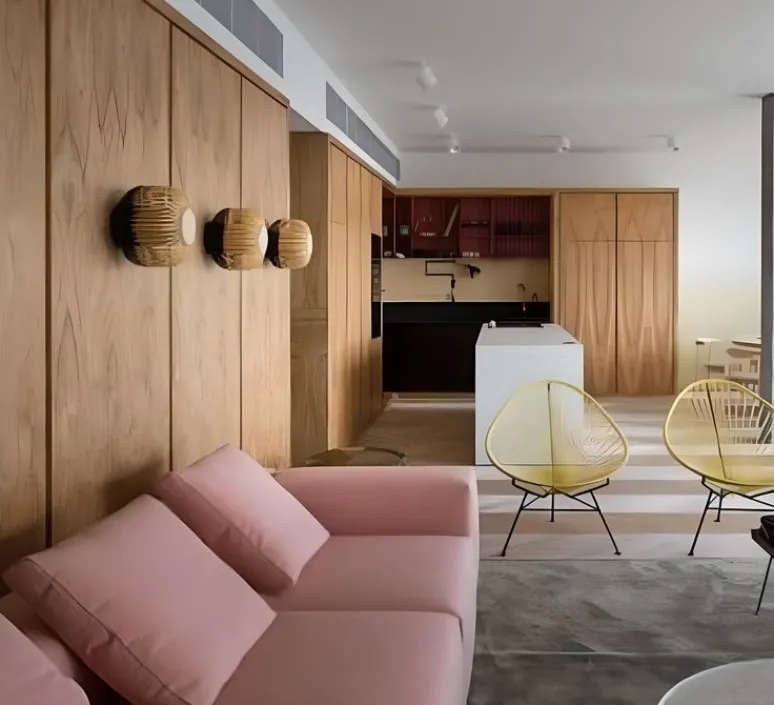 Plafonnier & Spot|Applique*Forestier Applique ou plafonnier, Bamboo Light S, noir, Ø35cm, H23cm - bambou, noir