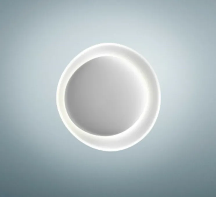 Applique ou plafonnier, Bahia mini, blanc, LED, 2850K, 2425lm, L53cm, H55cm - Foscarini