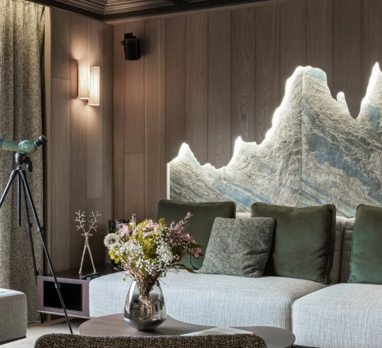 Applique ou plafonnier, Bahia mini, blanc, LED, 2850K, 2425lm, L53cm, H55cm - Foscarini