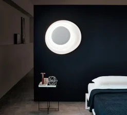 Plafonnier & Spot|Applique*Foscarini Applique ou plafonnier, Bahia, , LED, 2850K, 4850lm, L70cm, H76cm - variable, blanc