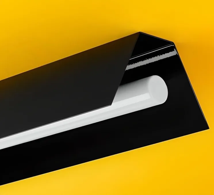 Applique ou plafonnier, Bridget 50, noir, L13,5cm, H50cm - Zangra