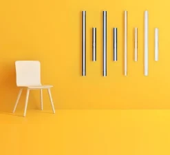 Applique ou plafonnier, Brad, bleu, L100cm, H5cm - Zangra