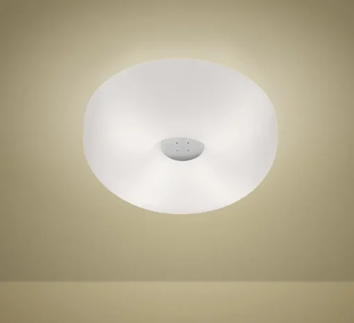 Applique ou plafonnier, Circus Piccola, blanc, Ø32cm, H12cm - Foscarini