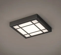 Applique|Plafonnier & Spot*Raphaël Armand Applique ou plafonnier, Claustral 300, , LED, 3000K, 1440 lm, L30cm, H30cm - noir