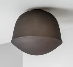 Plafonnier & Spot|Applique*A-N-D Applique ou plafonnier, Contour 300, base mini, , LED, 2700K, Ø30cm, H26cm - gris ardoise