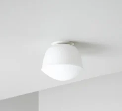 Plafonnier & Spot|Applique*A-N-D Applique ou plafonnier, Contour 150, base mini, , LED, 2700K, Ø15cm, H13cm - blanc perle