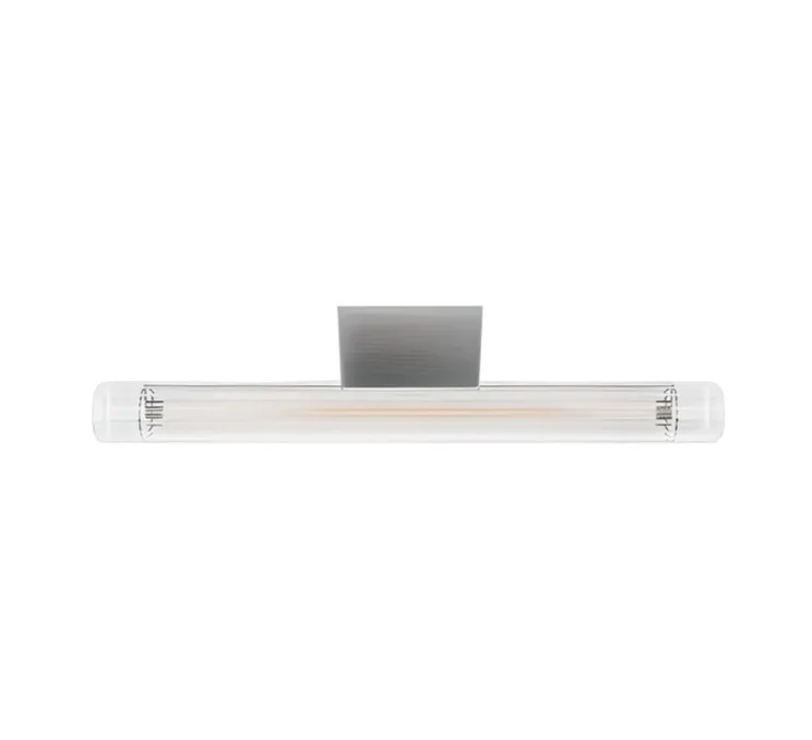 Applique ou plafonnier, Crystal s14d , argent, LED, 2200K, 220 lm, L30cm, Hcm - Zangra