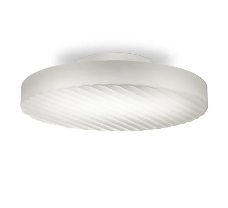 Applique|Plafonnier & Spot*Panzeri Applique ou plafonnier, Côte 37, , LED, dim, 2700K, 1485 lm, Ø37cm, H13cm - fumé
