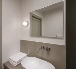 Plafonnier & Spot|Applique*SLV Applique ou plafonnier, Cyft, noir, IP44, LED, dim, 2700-3000-4000K, 330 / 350 / 380 lm, Ø13,2cm, H7,9cm - transparent