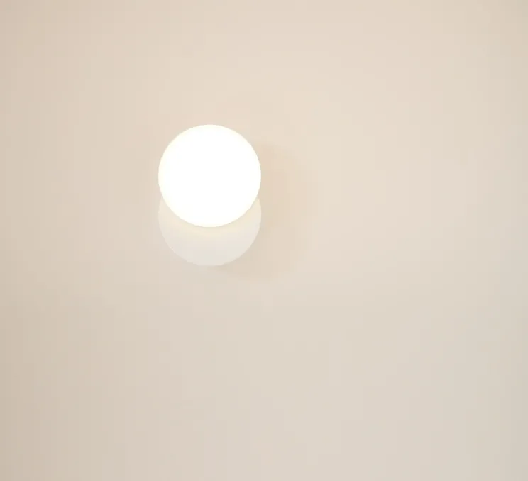 Applique ou plafonnier, Dot 01, blanc, LED, 2700K, 200 lm, Ø11cm, P3,3cm - Tunto