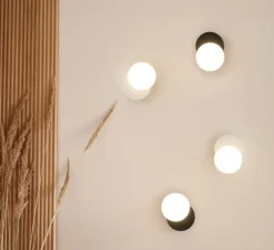 Applique ou plafonnier, Dot 01, blanc, LED, 2700K, 200 lm, Ø11cm, P3,3cm - Tunto