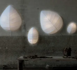 Applique|Plafonnier & Spot*Karman Applique ou plafonnier, Eden Adamo, , L38cm, H72cm - blanc