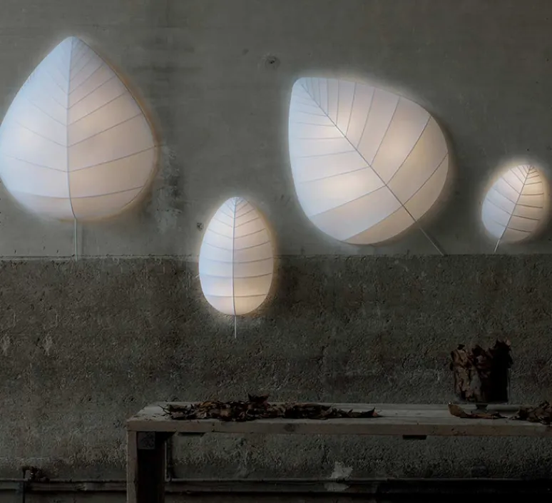 Applique|Plafonnier & Spot*Karman Applique ou plafonnier, Eden Adamo, , L38cm, H72cm - blanc