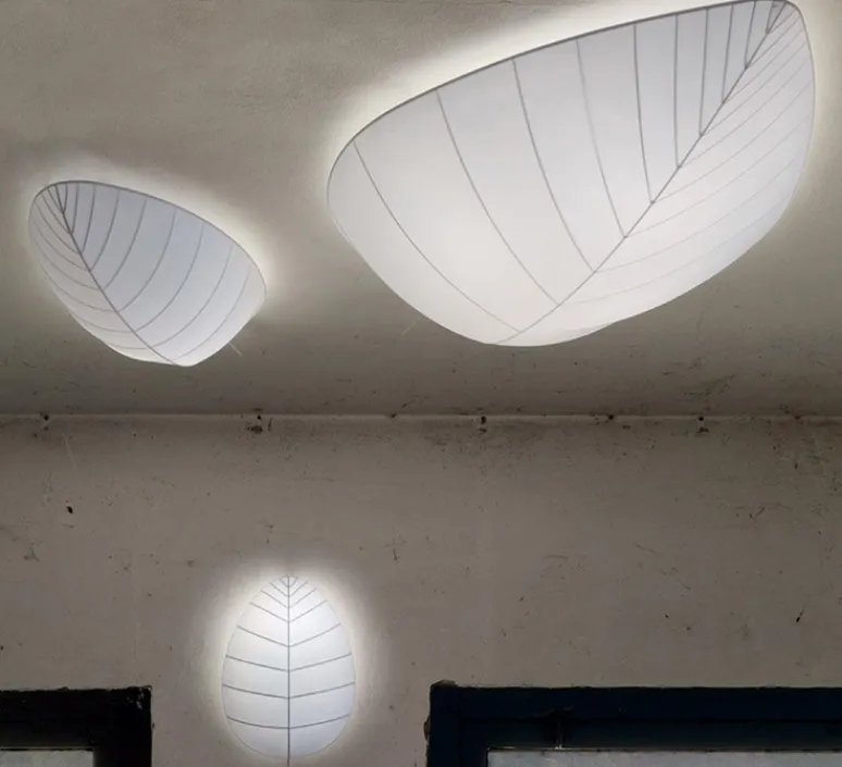 Applique|Plafonnier & Spot*Karman Applique ou plafonnier, Eden Adamo, , L38cm, H72cm - blanc