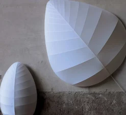 Applique|Plafonnier & Spot*Karman Applique ou plafonnier, Eden Adamo, , L38cm, H72cm - blanc