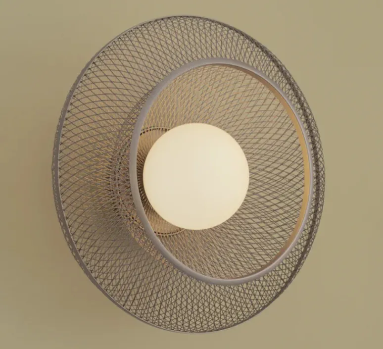Plafonnier & Spot|Applique*Umage Applique ou plafonnier, Faraday medium, , Ø45,3cm - acier