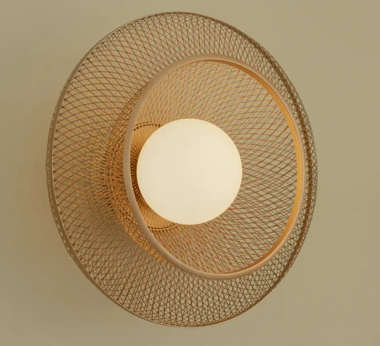 Plafonnier & Spot|Applique*Umage Applique ou plafonnier, Faraday medium, , Ø45,3cm - laiton