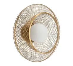 Plafonnier & Spot|Applique*Umage Applique ou plafonnier, Faraday medium, , Ø45,3cm - laiton