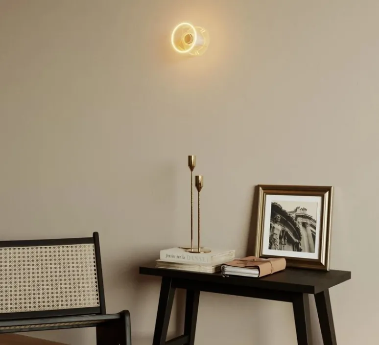 Plafonnier & Spot|Applique*Creative Cables Applique ou plafonnier, Ghost , , IP44, L12cm, H9cm- blanc et transparent