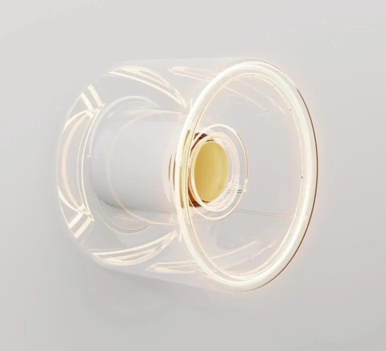 Plafonnier & Spot|Applique*Creative Cables Applique ou plafonnier, Ghost , , IP44, L12cm, H9cm- blanc et transparent