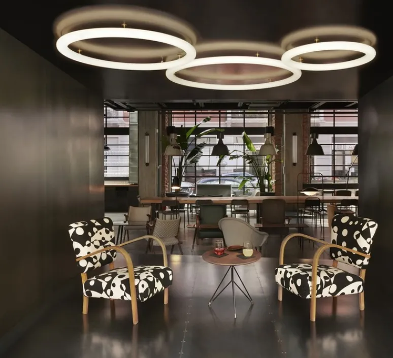 Plafonnier & Spot|Applique*Slide Applique ou plafonnier, Giotto, , LED, dim, 2700K, 3200lm, Ø140cm, H7cm - blanc