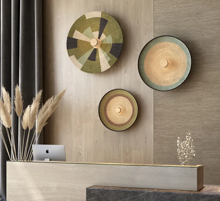 Applique ou plafonnier, Grass M, vert, Ø60cm, H7cm - Forestier