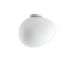 Plafonnier & Spot*Foscarini Applique ou plafonnier, Gregg Media, , L31cm, H27cm - blanc et blanc