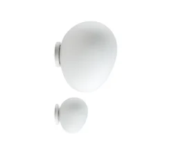 Plafonnier & Spot*Foscarini Applique ou plafonnier, Gregg Media, , L31cm, H27cm - blanc et blanc