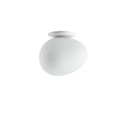Plafonnier & Spot|Applique*Foscarini Applique ou plafonnier, Gregg Piccola, , IP40, L13cm, H12cm - classe II, blanc