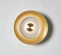 Applique ou plafonnier, Grace, laiton, Ø24cm, H13cm - Rubn