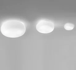 Plafonnier & Spot*Artemide Applique ou plafonnier, Itka, , IP65, Ø35cm, P12,5cm - blanc