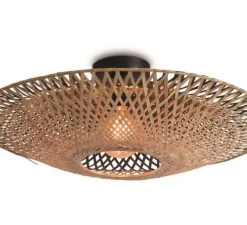 Plafonnier & Spot|Applique*Good&Mojo Applique ou plafonnier, Kalimantan S, , Ø44cm, H12cm - Naturel