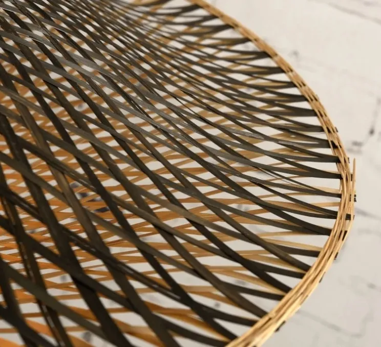 Applique ou plafonnier, Kalimantan M, Naturel, Ø60cm, H15cm - GOOD&MOJO