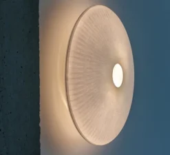 Applique ou plafonnier, KALEIDOSCOPE, blanc, LED, 800lm, 2700K, Ø45cm P15cm- Celine-Wright