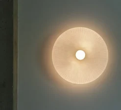 Applique ou plafonnier, KALEIDOSCOPE, blanc, LED, 800lm, 2700K, Ø45cm P15cm- Celine-Wright