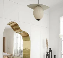 Applique ou plafonnier, light.131, avec glass012, blanc, Ø12,5cm, H15,9cm - Zangra