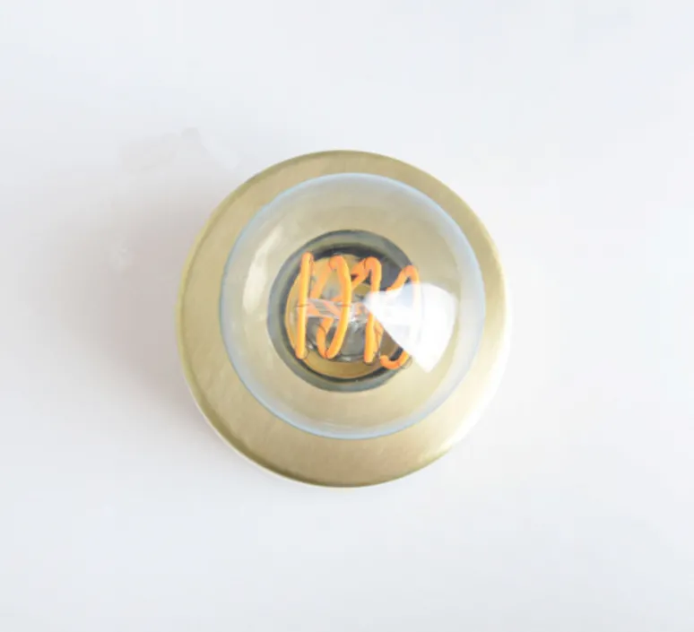 Applique|Plafonnier & Spot*Zangra Applique ou plafonnier, light.165, , Ø8,5cm, H6cm - laiton