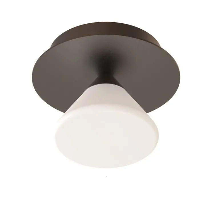 Plafonnier & Spot|Applique*Tooy Applique ou plafonnier, Linfa 565.41, , IP40, LED, dim, 2700K, 350 lm, Ø12cm, H13cm - titanium