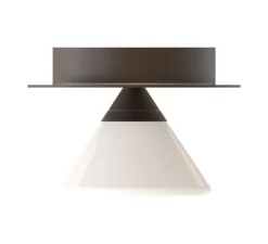 Plafonnier & Spot|Applique*Tooy Applique ou plafonnier, Linfa 565.41, , IP40, LED, dim, 2700K, 350 lm, Ø12cm, H13cm - titanium