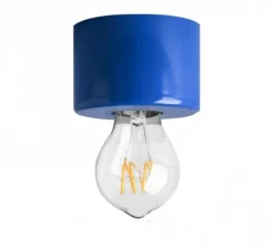 Applique|Plafonnier & Spot*Zangra Applique ou plafonnier, light.165, , Ø8,5cm, H6cm - bleu