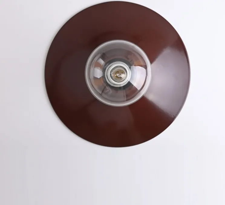 Applique ou plafonnier, light.164.br, marron, Ø26cm, H6,3cm - Zangra