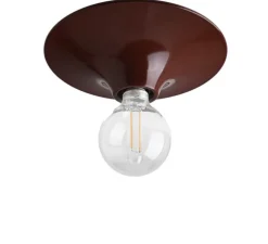 Applique ou plafonnier, light.164.br, marron, Ø26cm, H6,3cm - Zangra