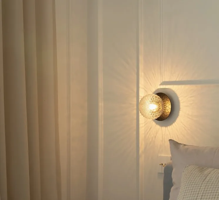 Applique ou plafonnier, Liila 1 small, noir, transparent, IP44, Ø14cm, H14,9cm - Nuura