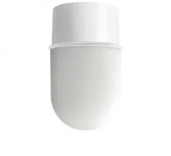 Applique ou plafonnier, light.131, avec glass001, blanc, Ø8cm, H13cm - Zangra